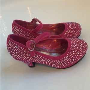 Toddler high heel dress up shoes